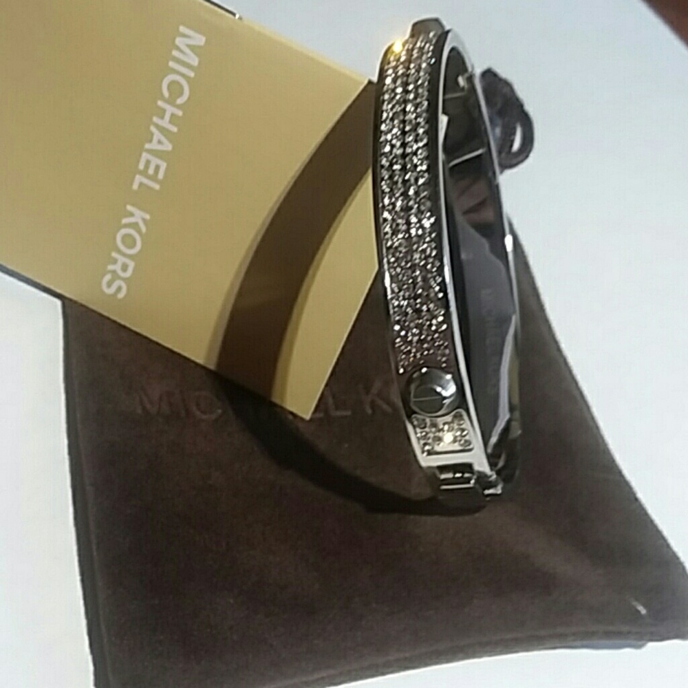 Michael Kors Silver Pave Bracelet